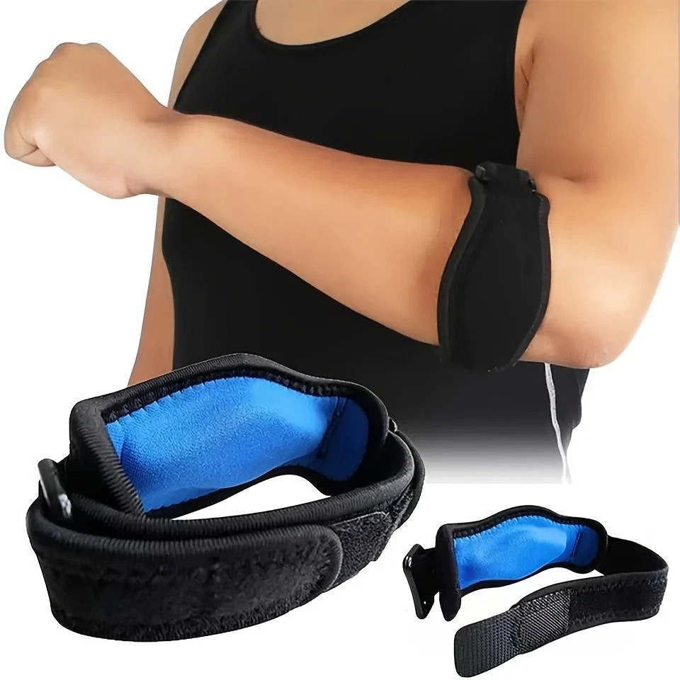 Tennis Elbow Brace Support Strap Compression Band for Sports Golf Gym Arm Wrap