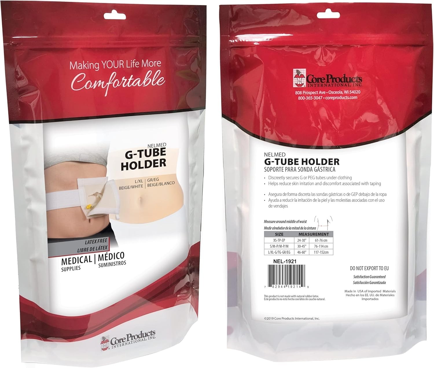 NelMed G-Tube Holder – Secure Feeding Tube Support