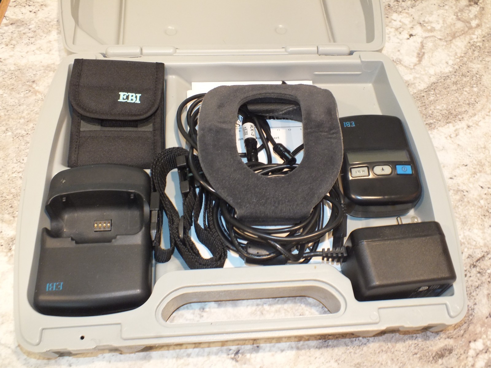 EBI Bone Healing System Model 2001 in case, with parts and manuals