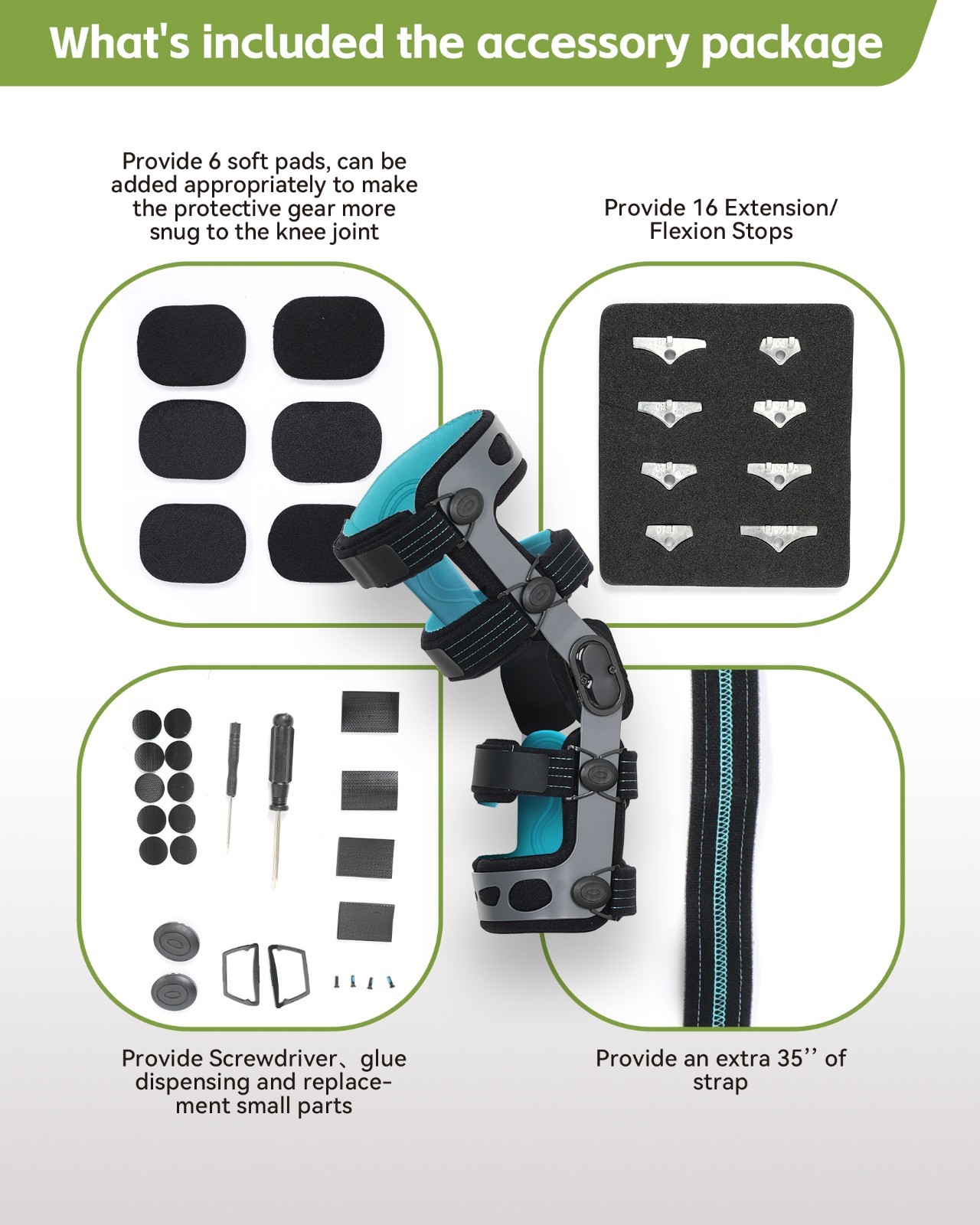 ACL Knee Brace for Men & Women, Knee Support for Running & Sports