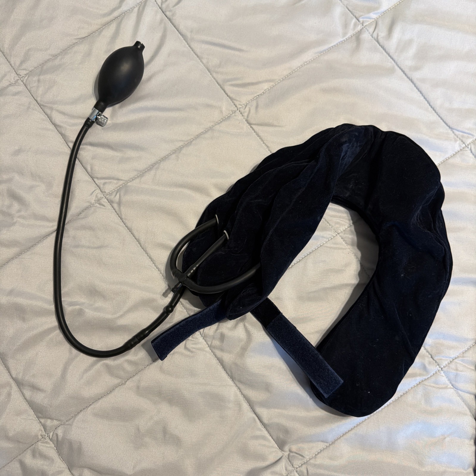 Cervical Neck Traction Device Collar Brace Support Pain Relief Stretcher Therapy
