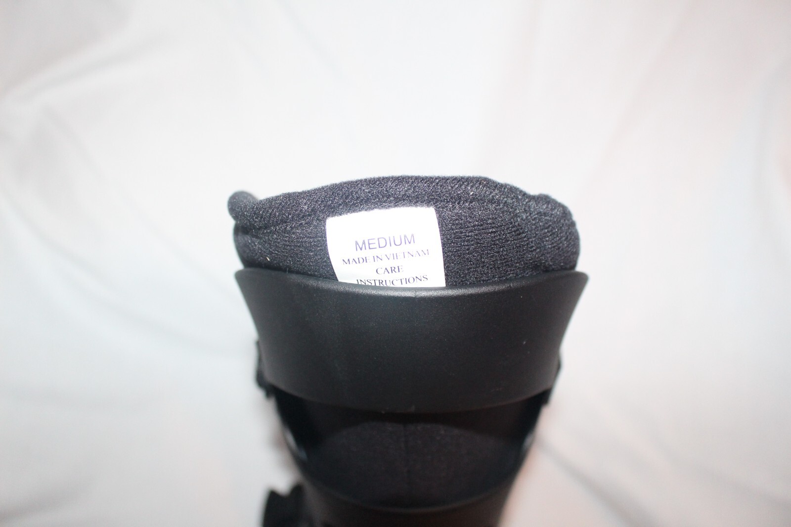 Eqous Black Plantar Fasciitis Night Splint Medium Quick Release Buckle Closure