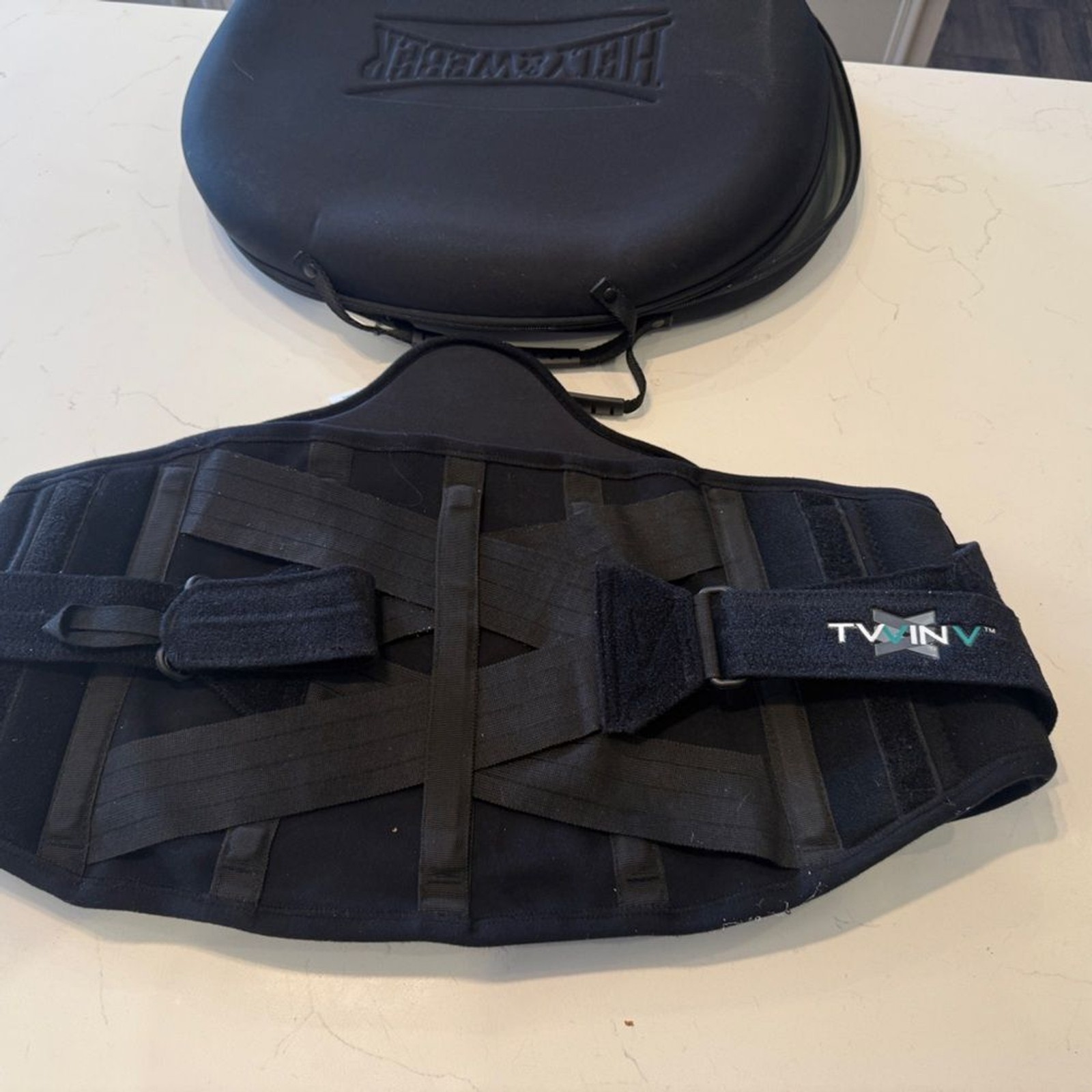 Hely & Weber Twin V Spine Bracing System Medium 29-37 Lumbar Back Support Brace