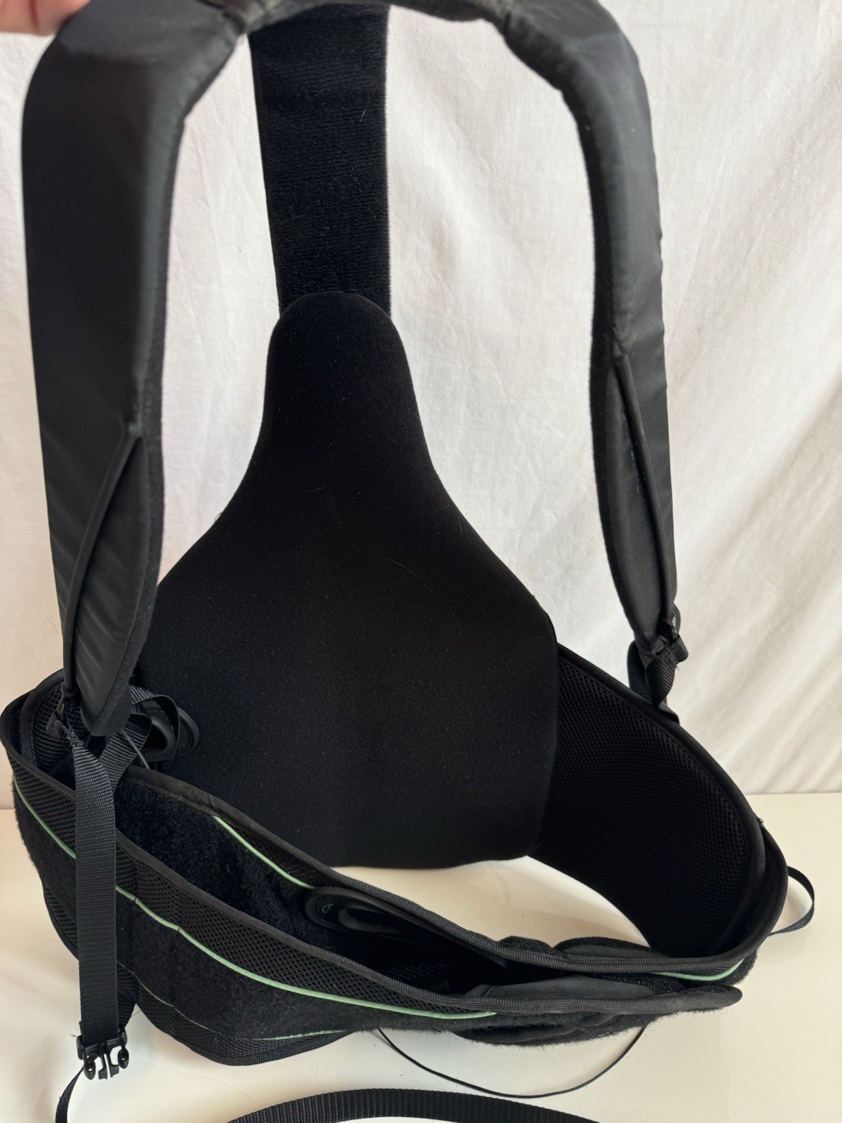 Aspen Summit Full Over the Shoulder Back Brace Size XS-XXL Black Adjustable