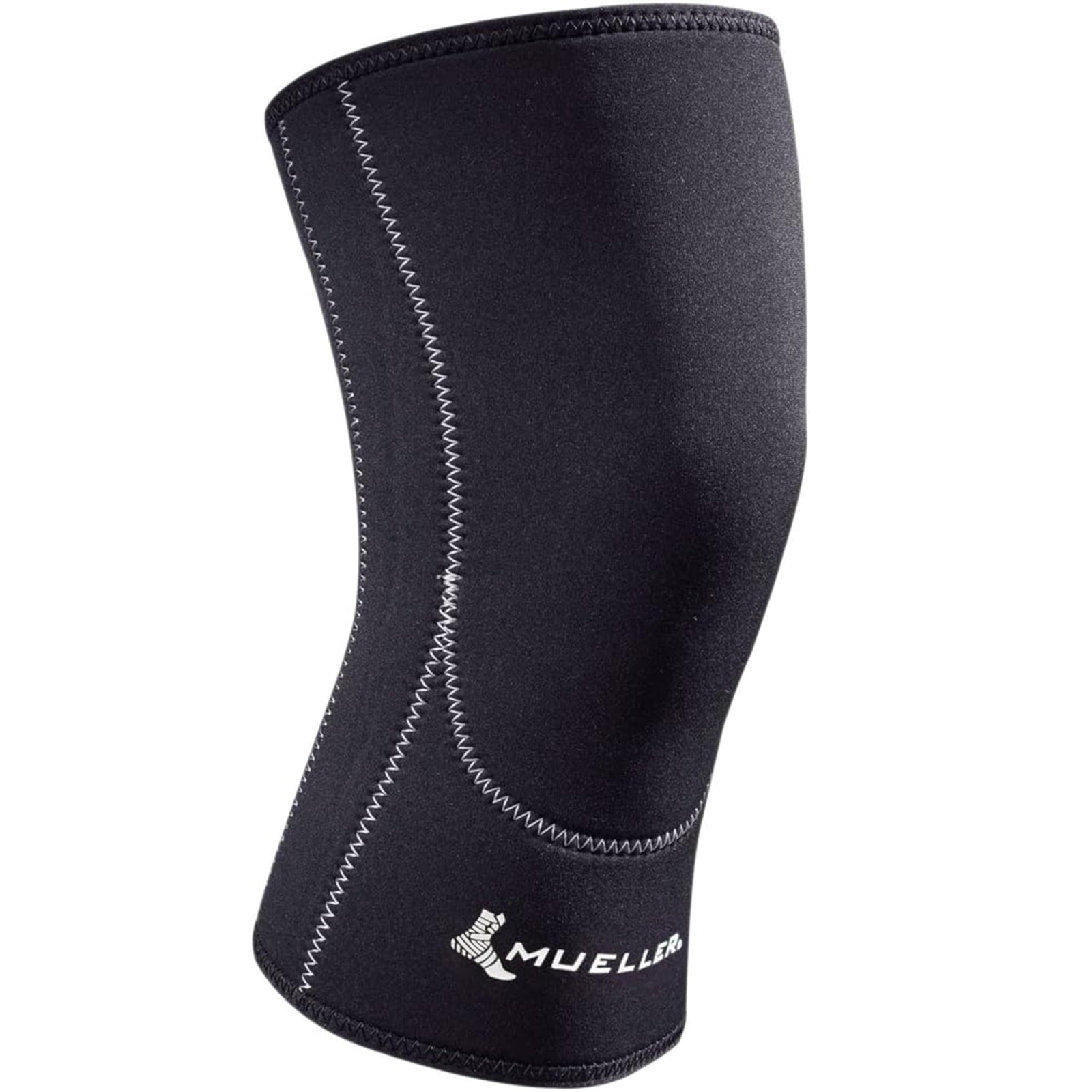 MUELLER Sports Medicine Closed Patella Knee Sleeve, Pain Medium, Black