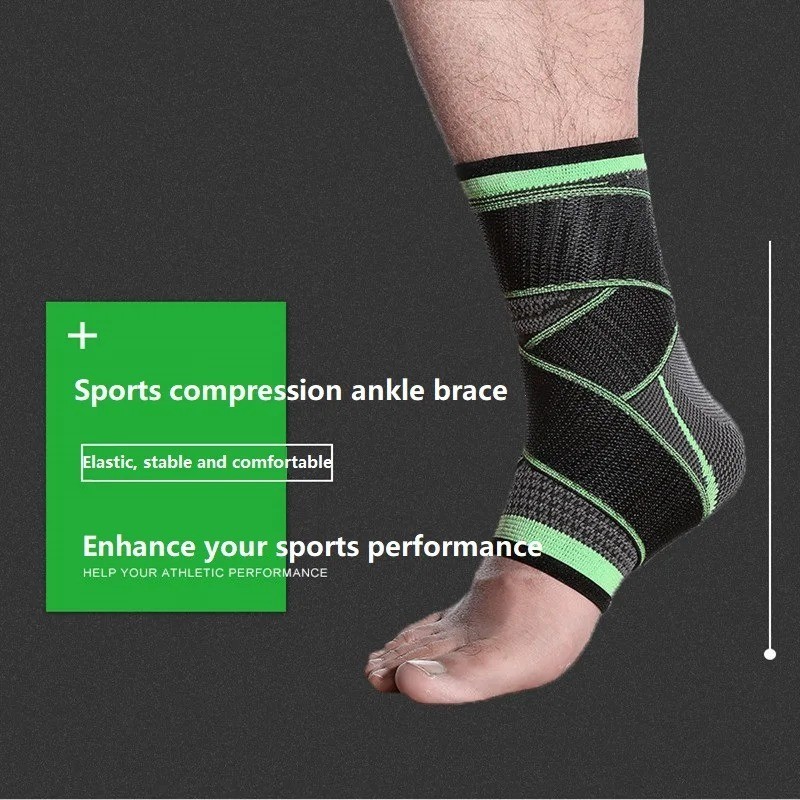1PC Ankle Brace Compression Support Sleeve Adjustable for Sports Men Women