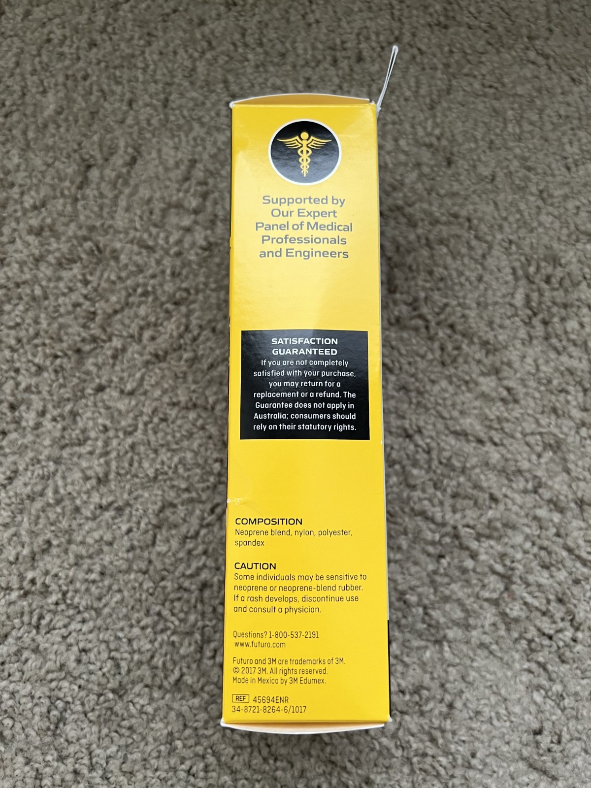3M Futuro Sport Moisture Control Knee Support Brace – Small 13-15 in.