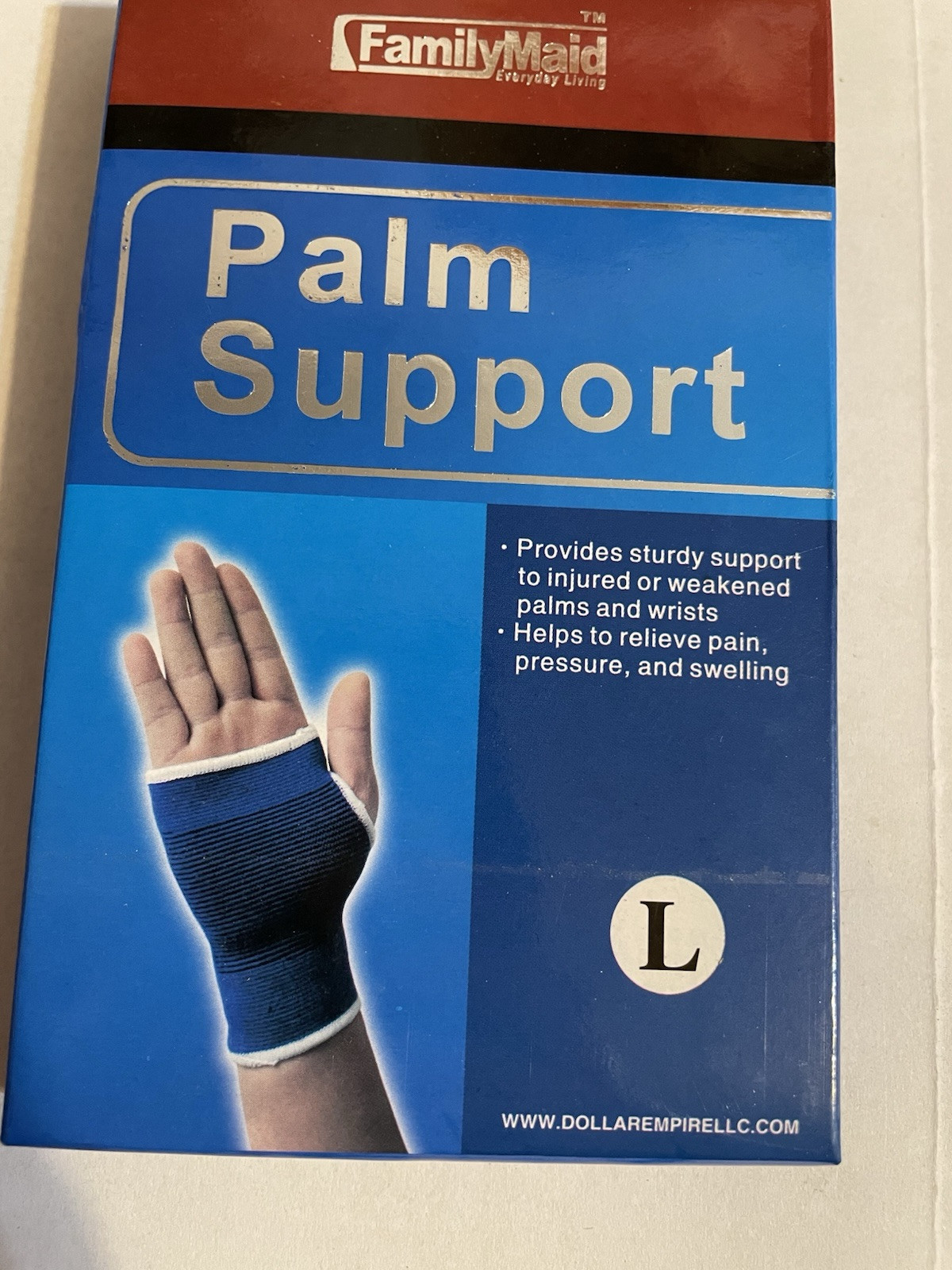 Family Maid Everyday Living – Palm Support Brace- Elastic Palm/wrist Pain Relief