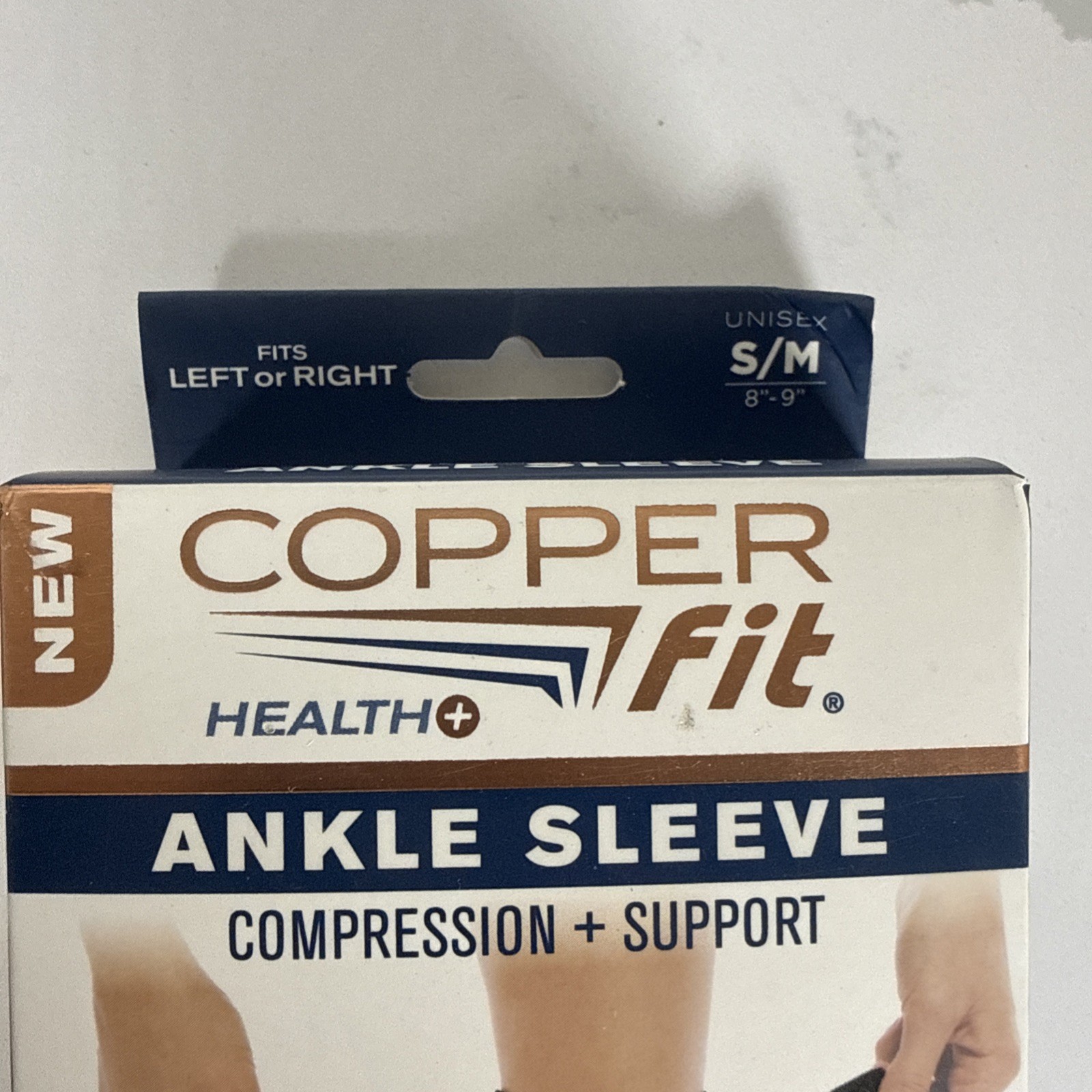NEW COPPER Fit HEALTH+ANKLE SLEEVE COMPRESSION + SUPPORT And Compression Socks*