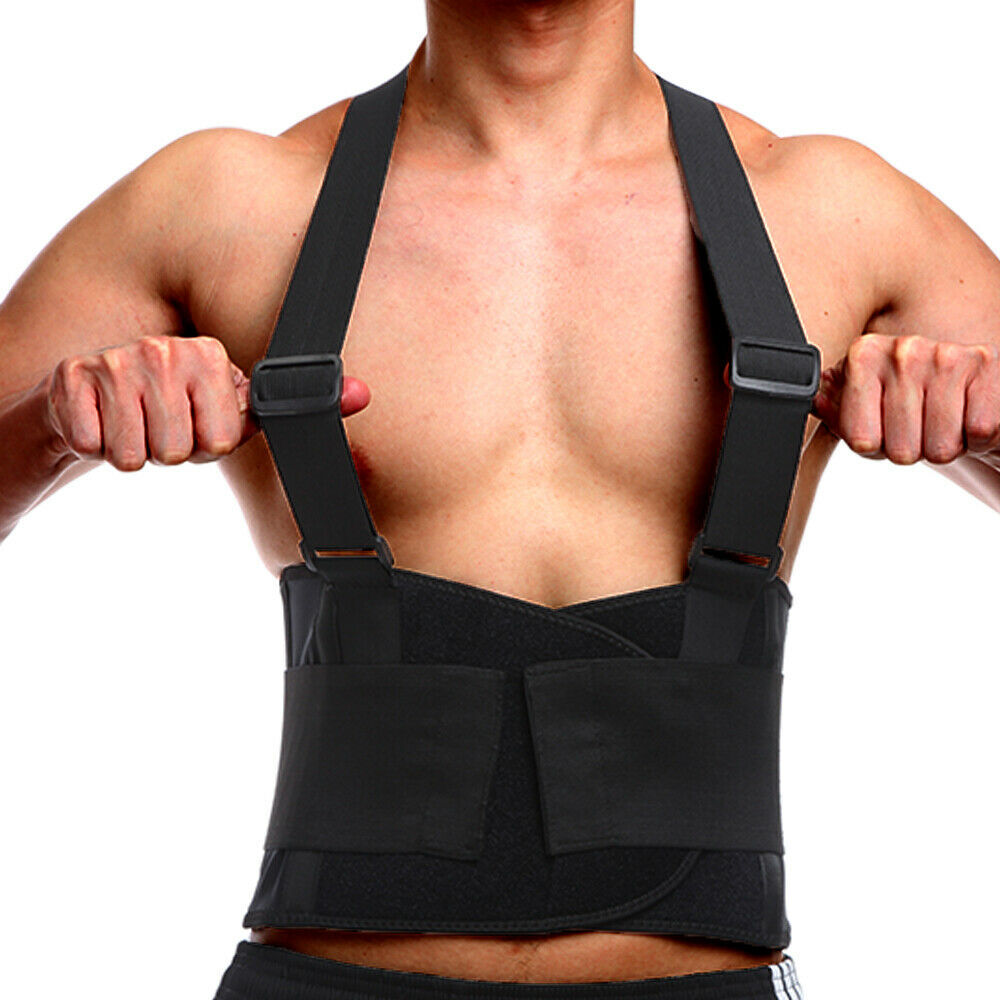 Back Support Belt, Reduces Strain and Lower Back Discomfort, Adjustable, X-Large