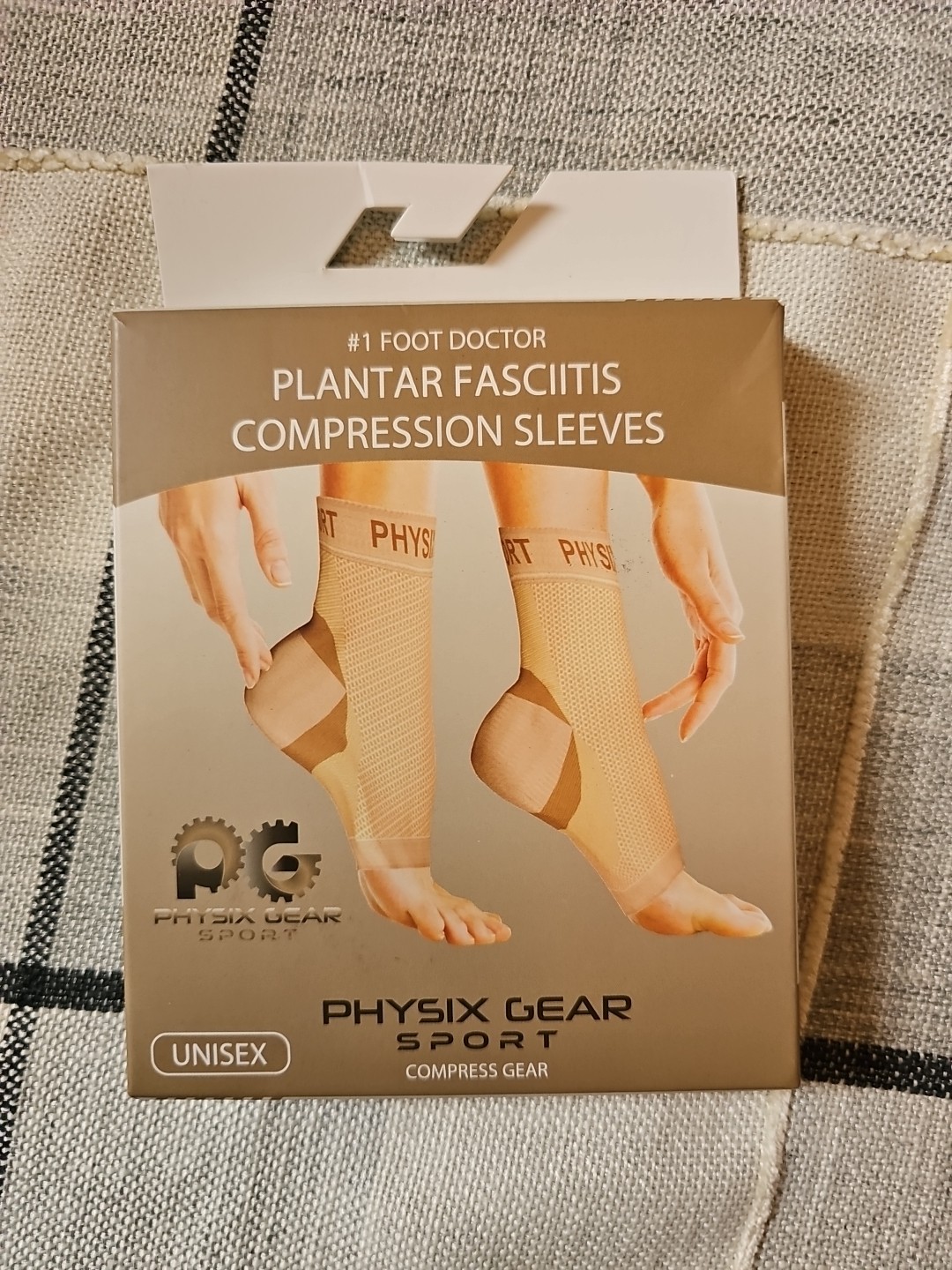 Physic Gear Plantar Fascitis Socks 1 Pair L/XL