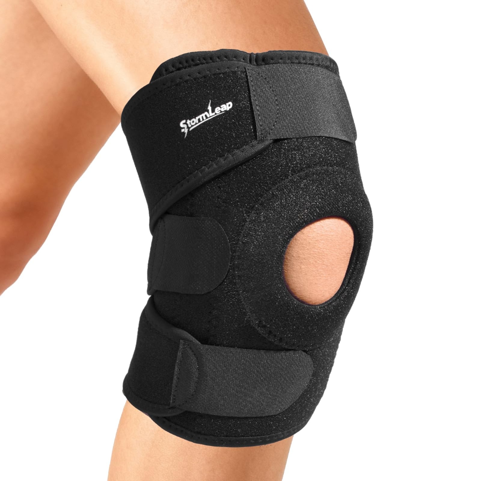 Professional Compression Knee Brace for Men & Women – Adjustable Knee Support…