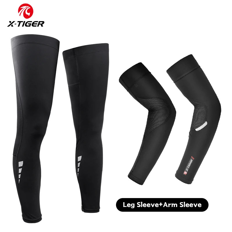 Sports Leg Sleeve Summer Cycling Arm Sleeve Sun Anti-UV Leg Sleeves Ice
