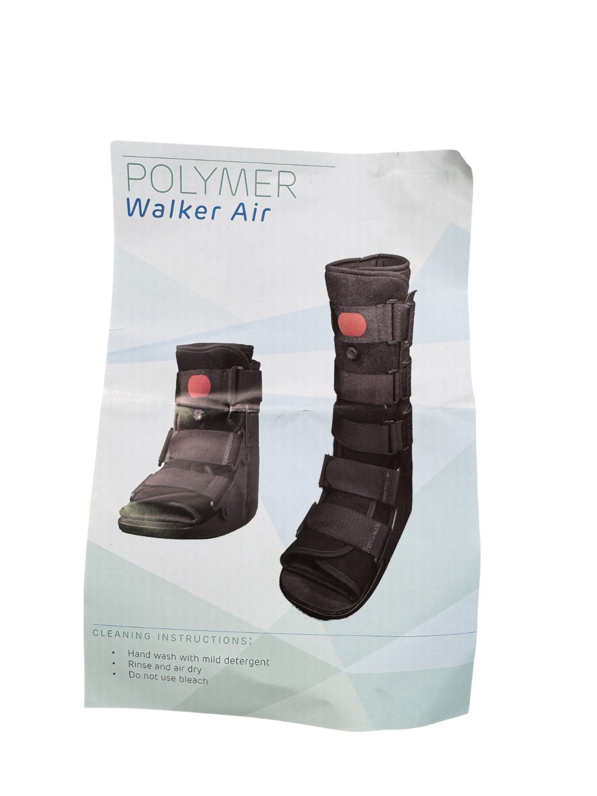 Polymer Walker Air Boot Medium + Post Op Cast Shoe Small/Medium Orthopedic Set