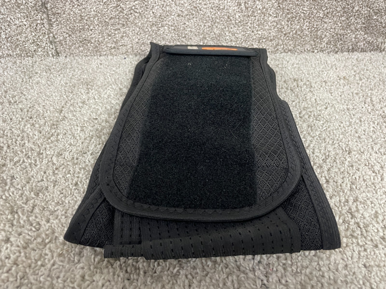 Sparthos Back Brace Small Adjustable Lower Lumbar Support Belt Logo Black