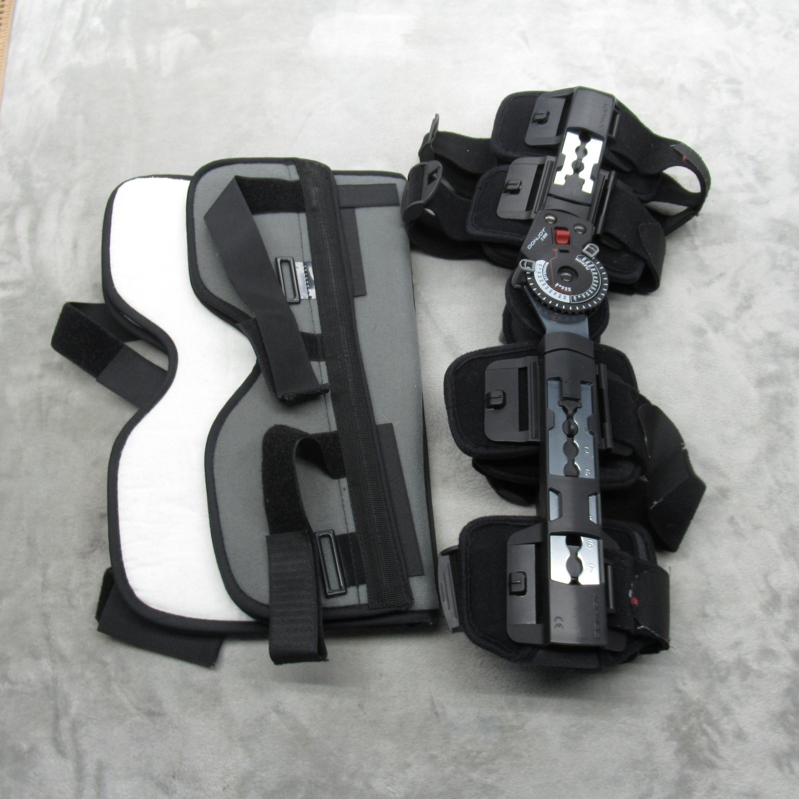 Don Joy X ROM Knee Brace Post Op Adjustable Immobilizer Support L/R Compatible