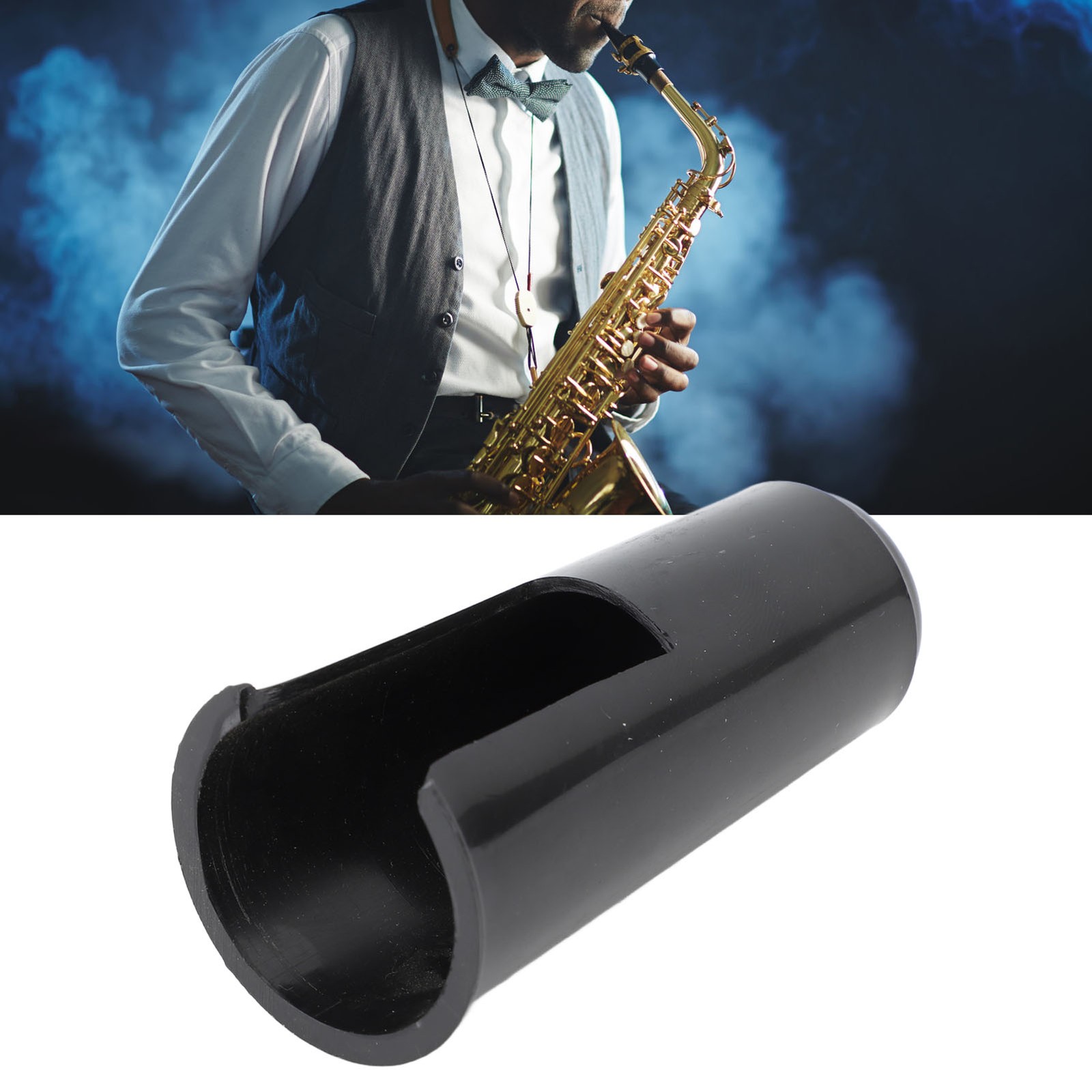 1 Alto Saxophone Mouthpiece Cap Lightweight Protector For Musicians Plastic