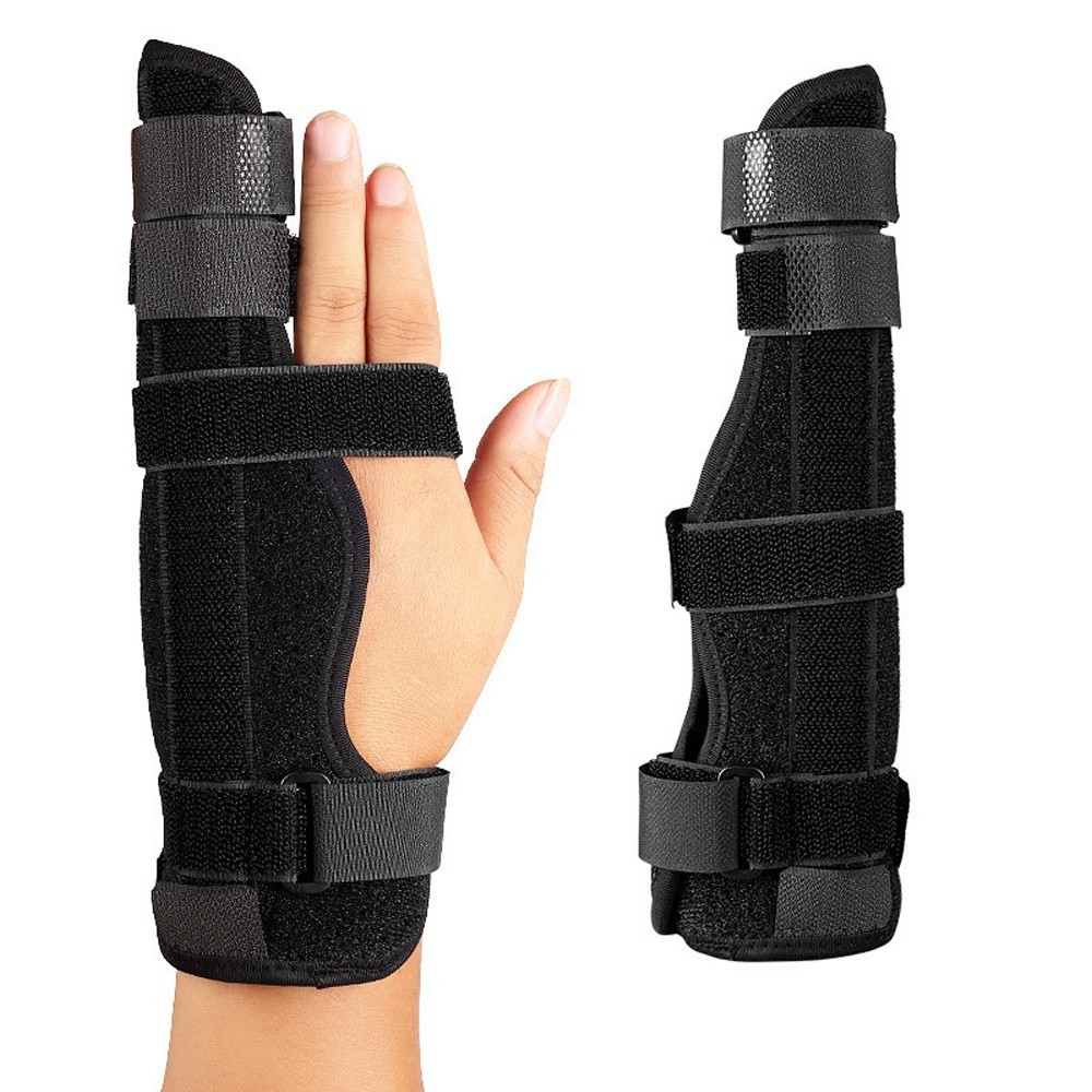 Boxer Finger Splint Adjustable Finger Brace Fracture Broken Finger Support Pinky