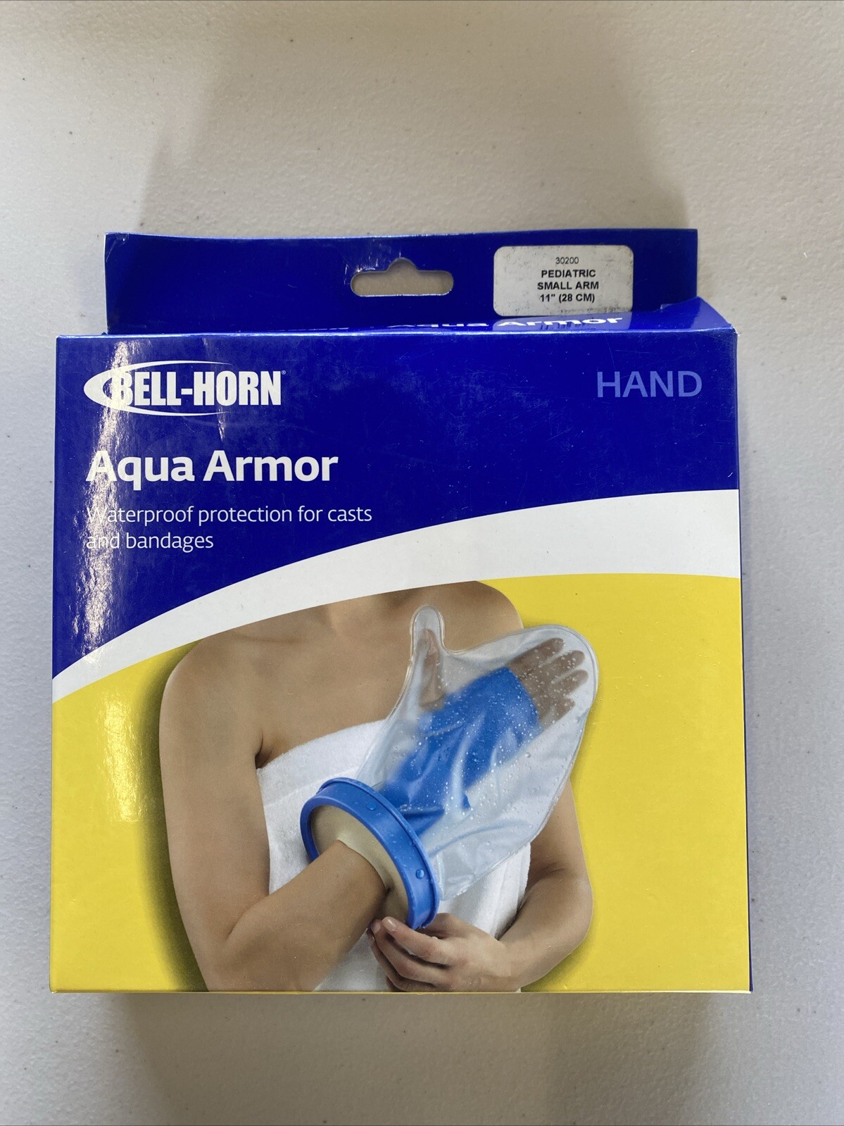 NEW Bell-Horn Aqua Armor 30200 Pediatric Small Arm/Hand – Waterproof Protection
