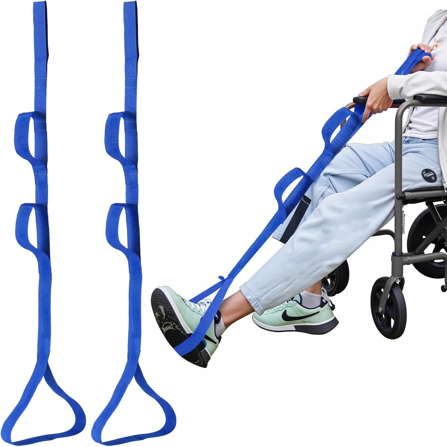 2 Pack 46 Inch Leg Lifter After Hip & Knee Surgery Perfect Elderly Post Hip/Knee