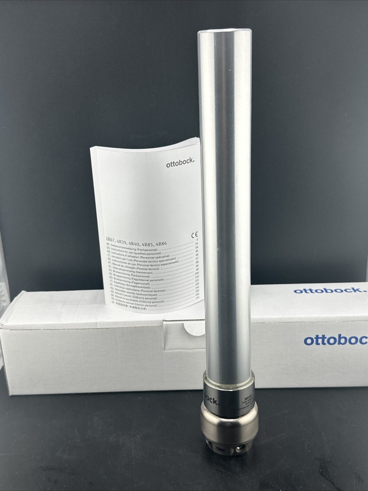 OTTOBOCK Otto Bock 2R67 Tube Adapter With Torsion Unit. Prosthetic Pylon