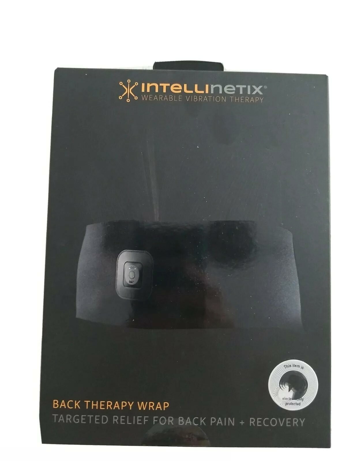Intellinetix Vibrating Back Therapy Wrap – Universal – Targeted Pain Relief