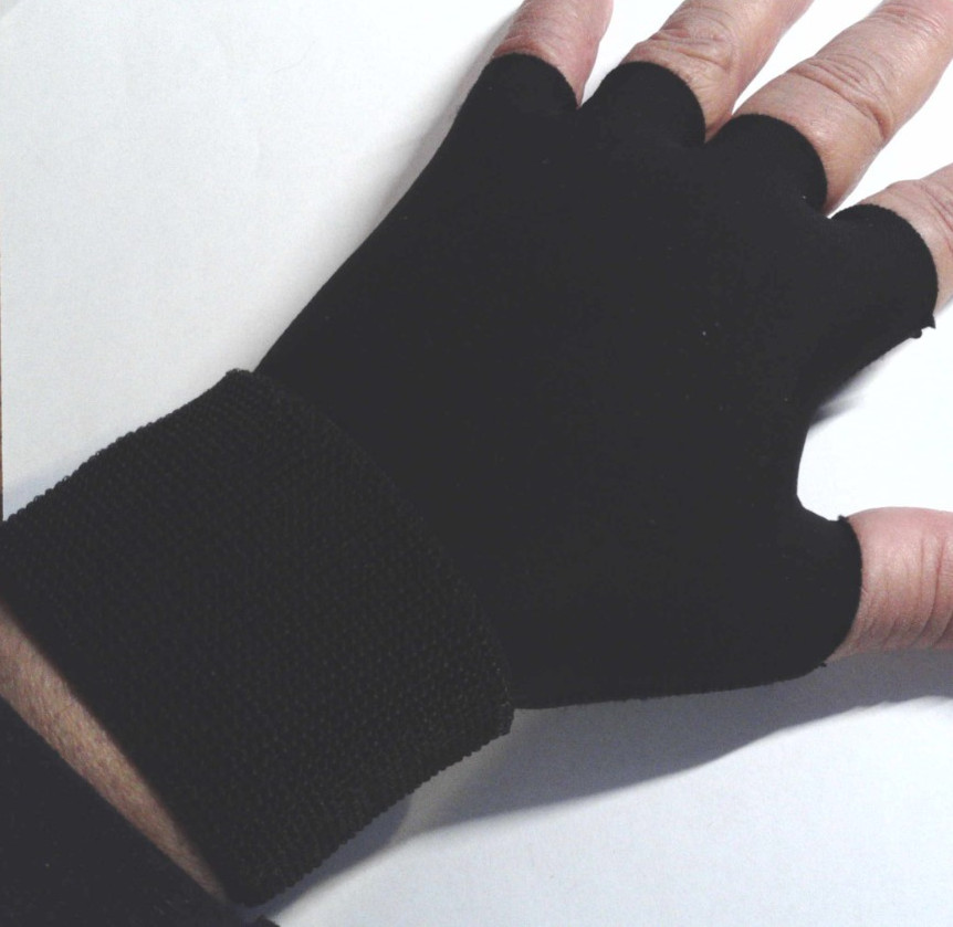 Mueller Sports Medicine Compression Support Aching Hand Black Glove Left Right