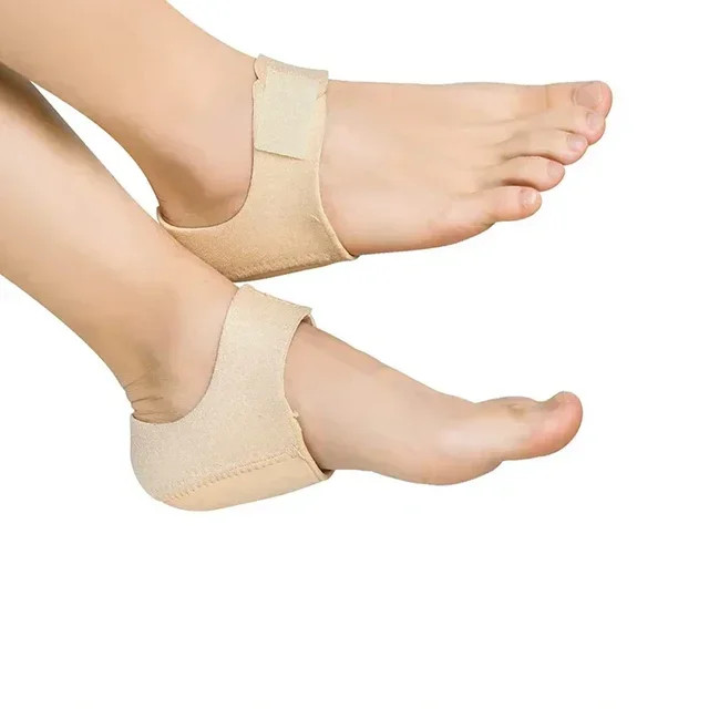 Plantar Fasciitis Insoles Silicone Heel Protector for Spurs Shock Absorption Hee