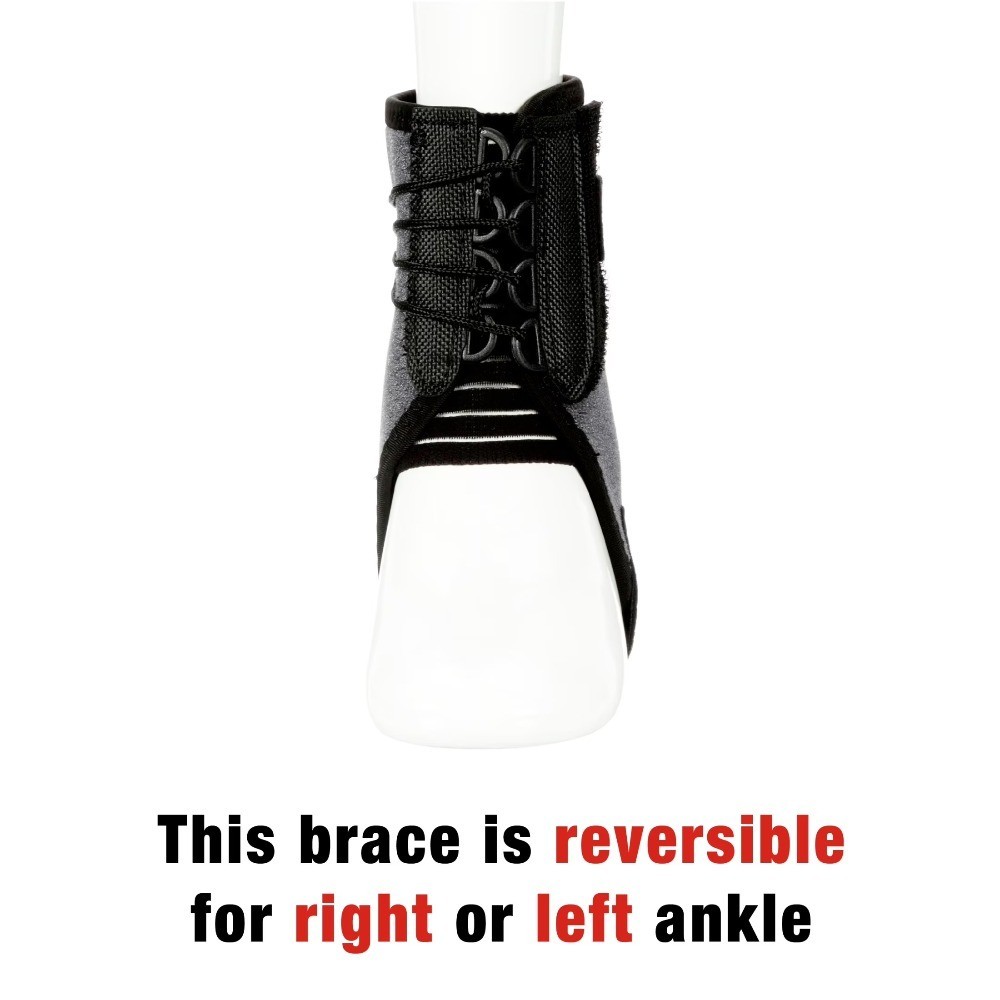 Brand Deluxe Ankle Br, Adjustable, Quick L Strapping System