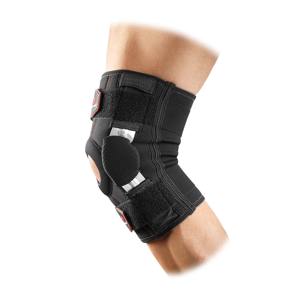 MD422 Knee Brace w/Dual Disk Hinges, Adult S, BLACK