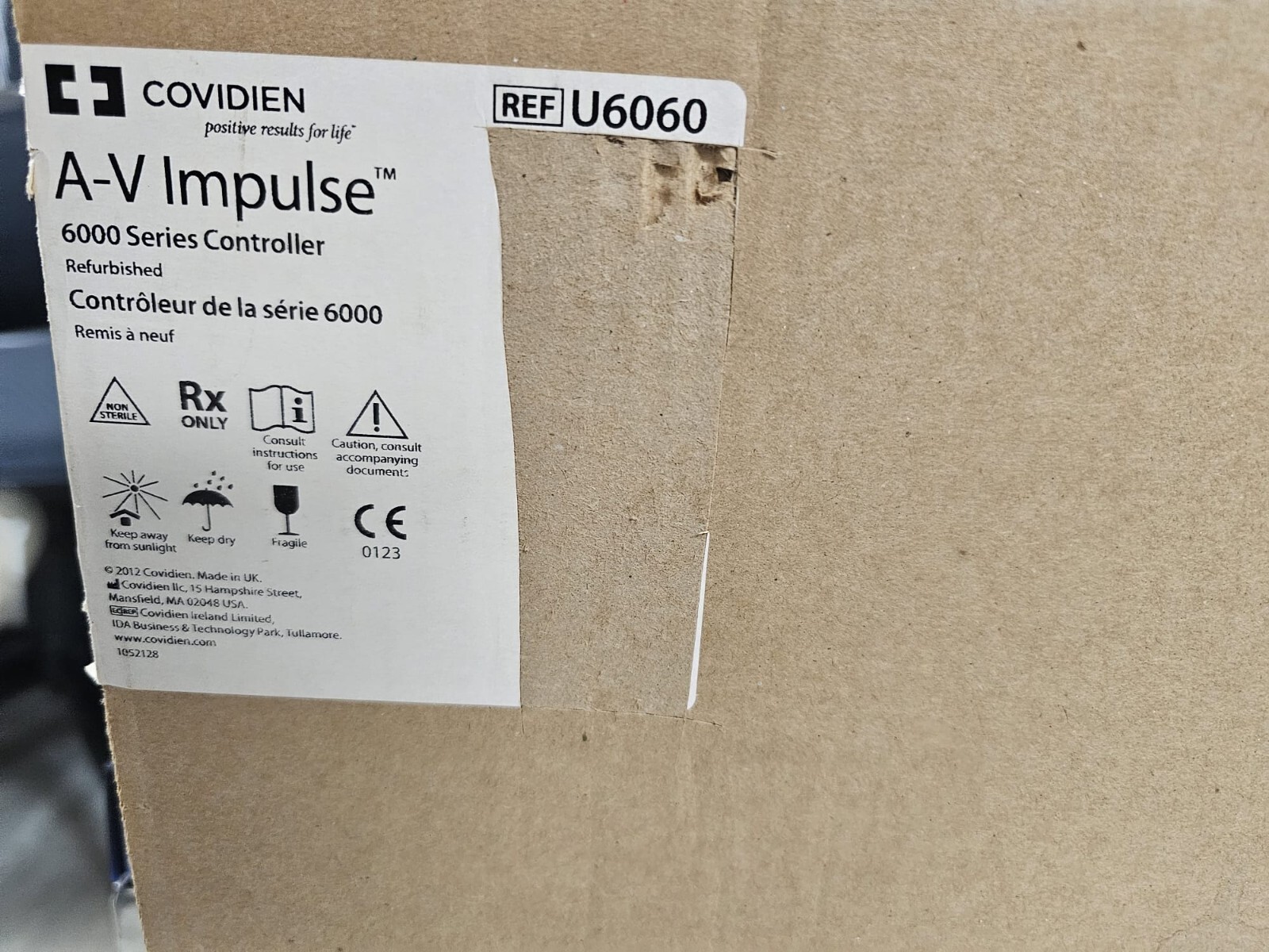 COVIDIEN A-V Impulse Foot compression system 6060