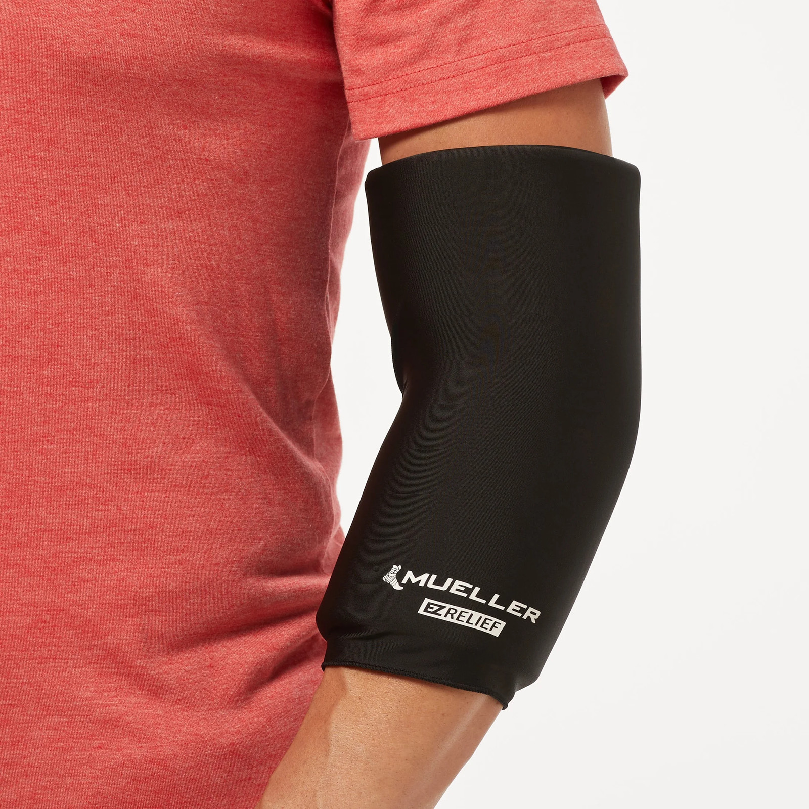 2 pack) Mueller® EZ Relief™ Compression Sleeve, Slip On, Unisex, Large