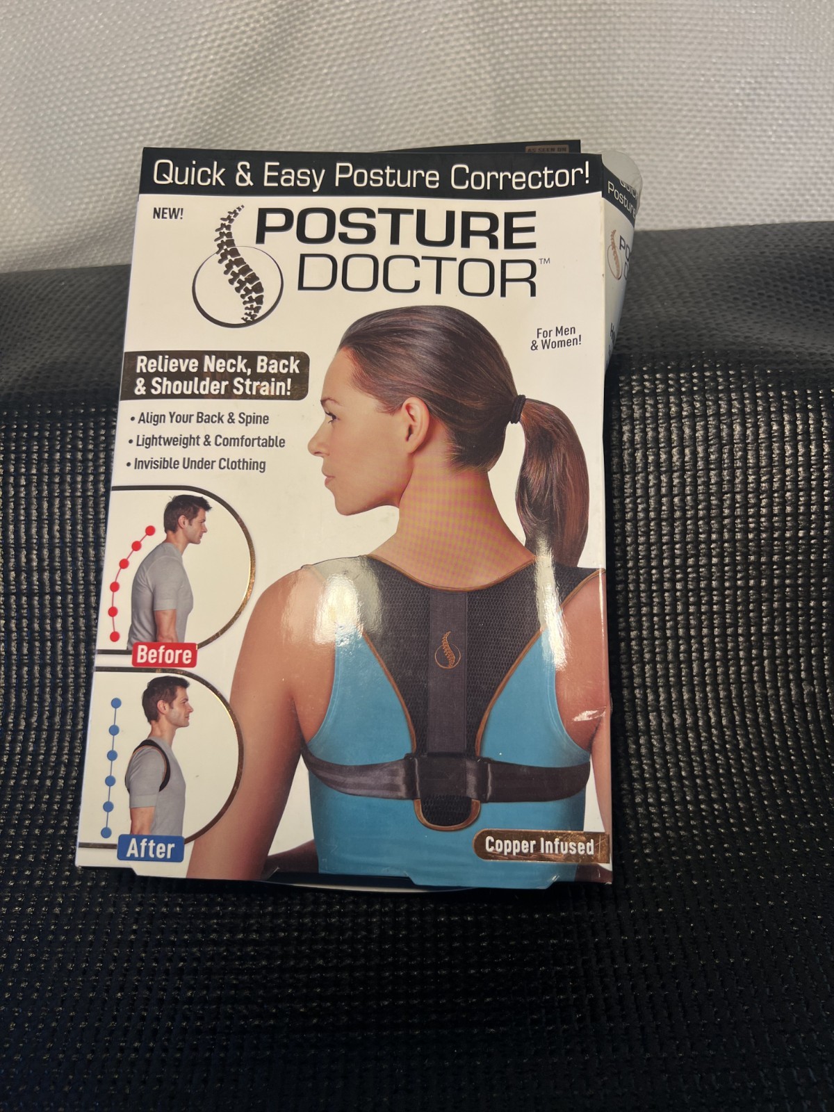 Posture Doctor – Back, Neck and Shoulder Strain – Copper Infused