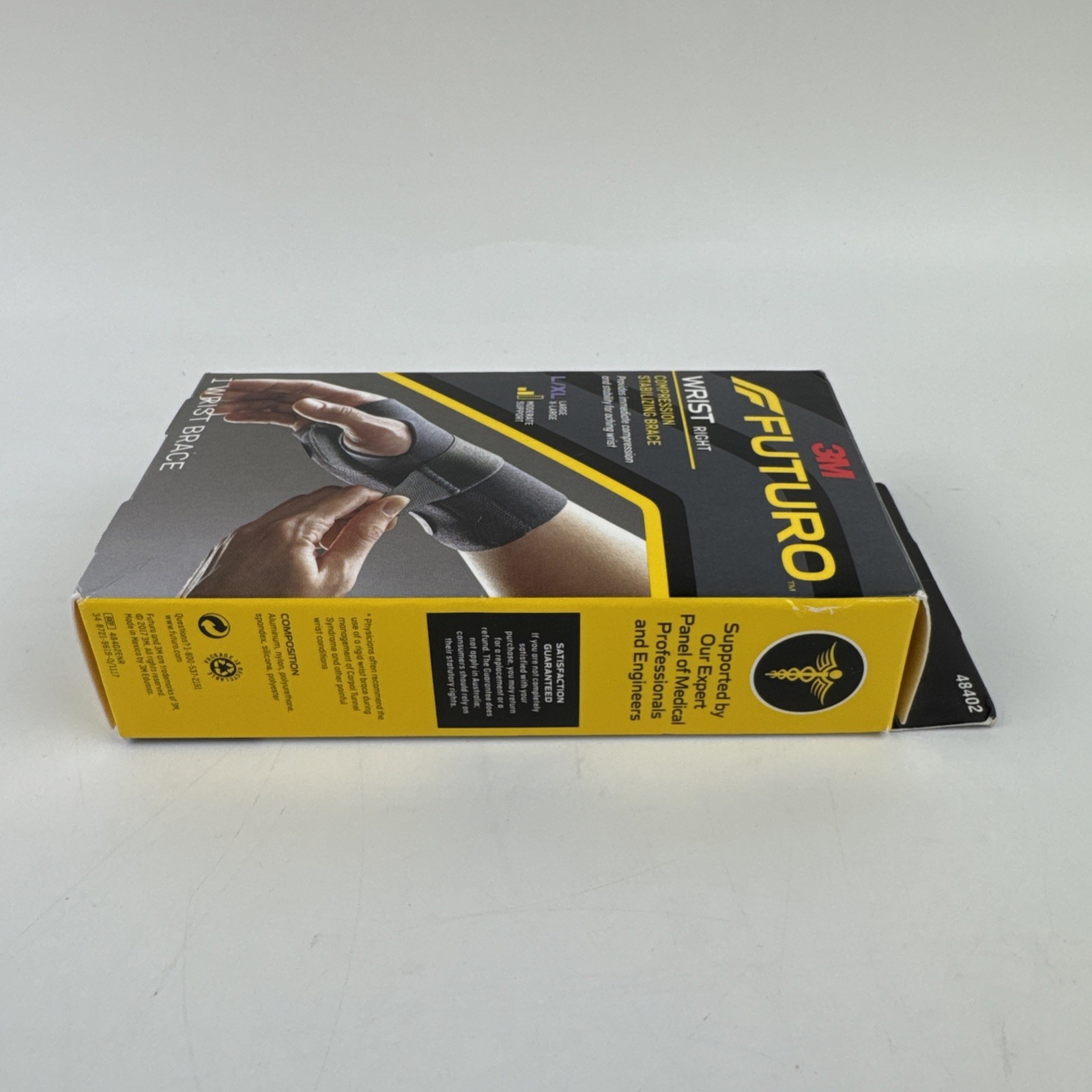 Futuro Compression Stabilizing Wrist Brace Right Large / Extra Large 1ct NEW