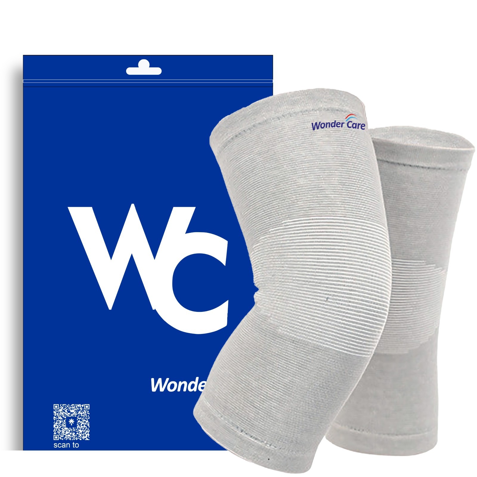 WC Bamboo Knee Sleeve Elastic Compression Breathable Knee Brace USA SELLER