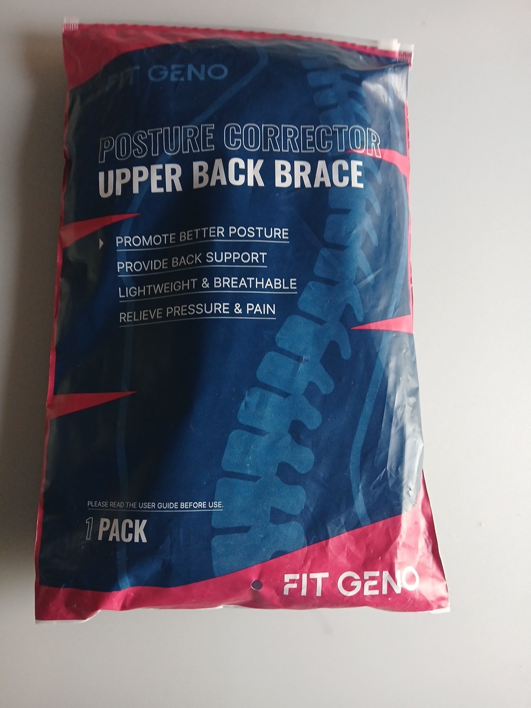 Posture Corrector Upper Back Brace- Fit Geno Size Regular