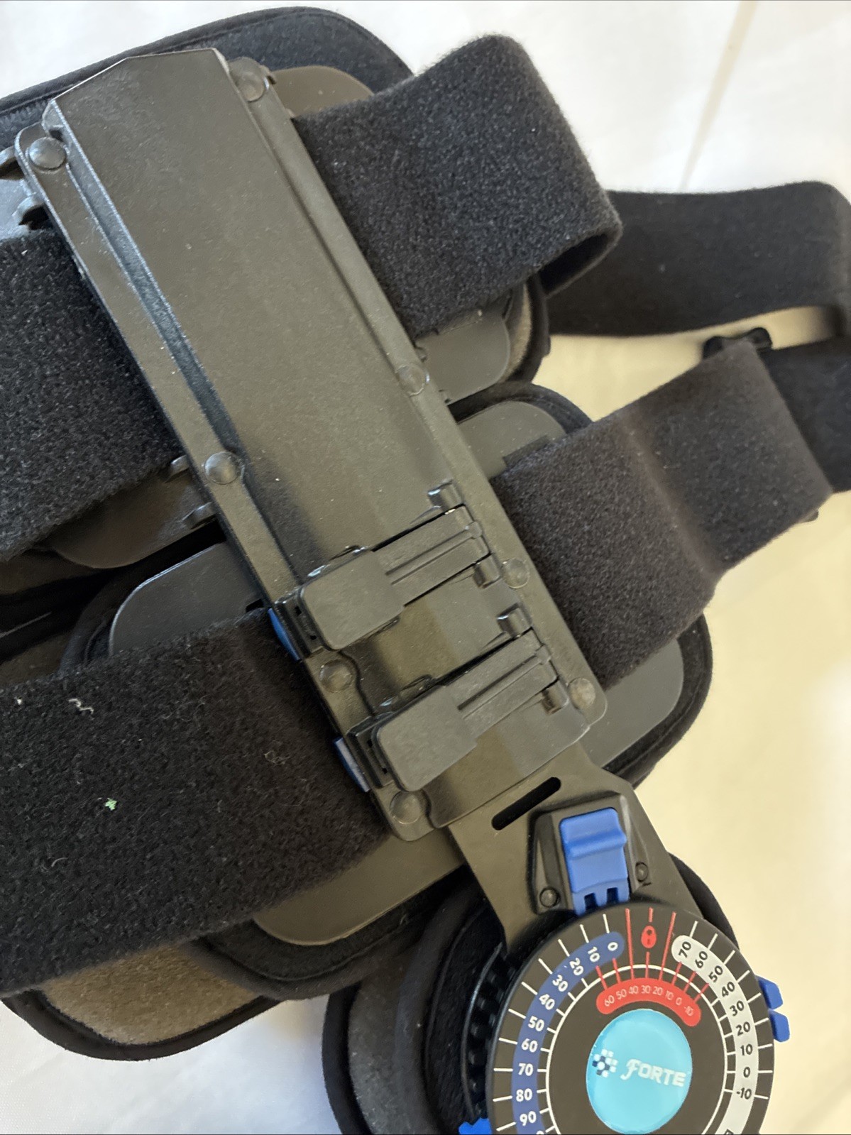 Forte ROM Post-Op Knee Brace Adjustable Hinged Left Right Leg