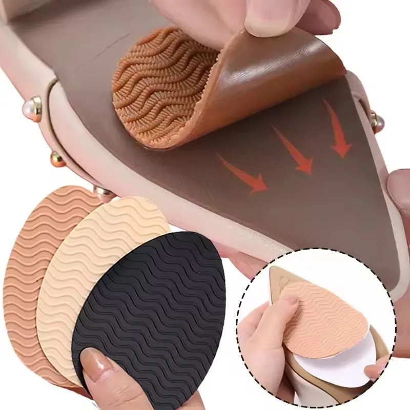 Wear-Resistant Non-Slip Shoes Mat Self-Adhesive Forefoot High Heels Sticker High