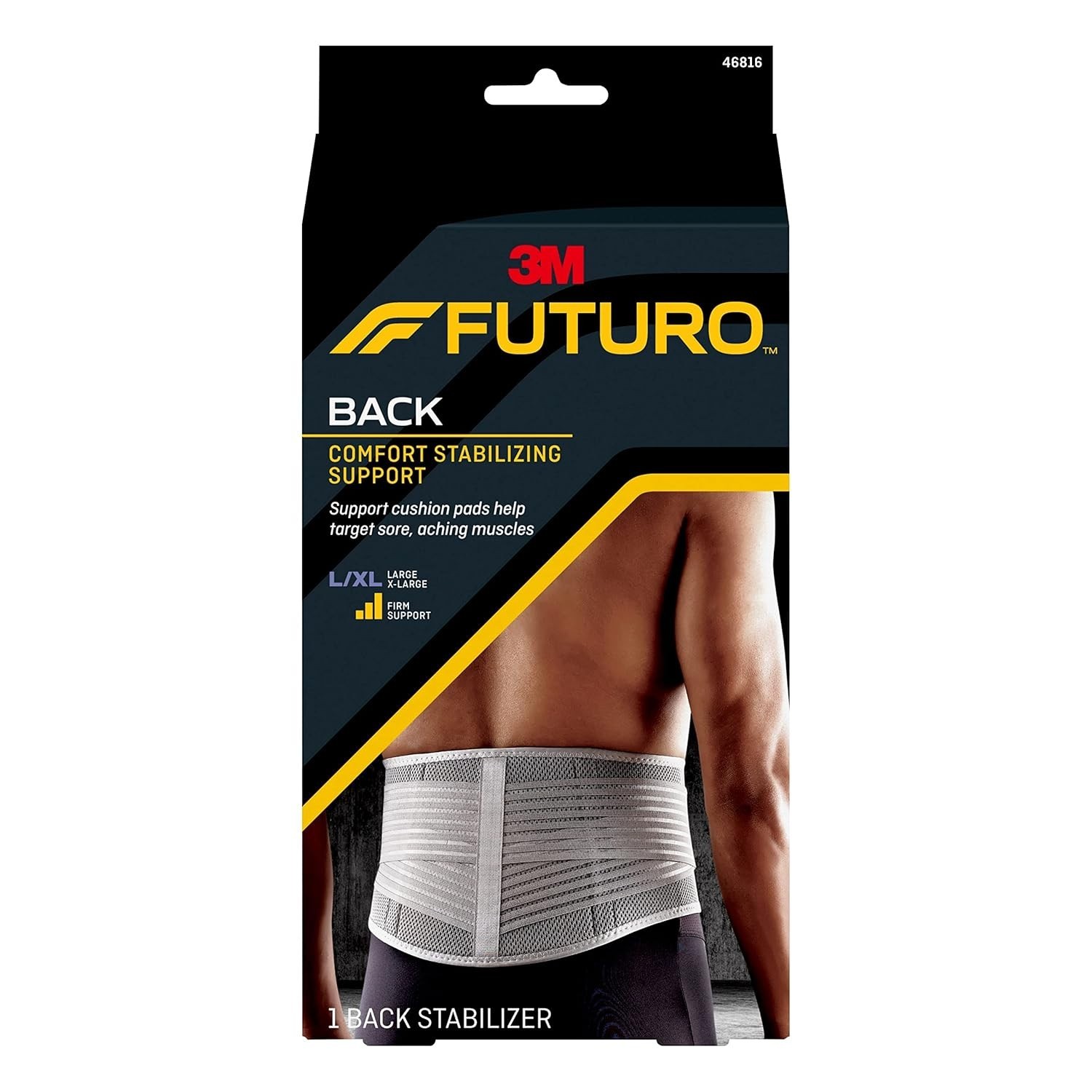 Customizable Back Support for Adults L/XL – Relief & Stability During Activities