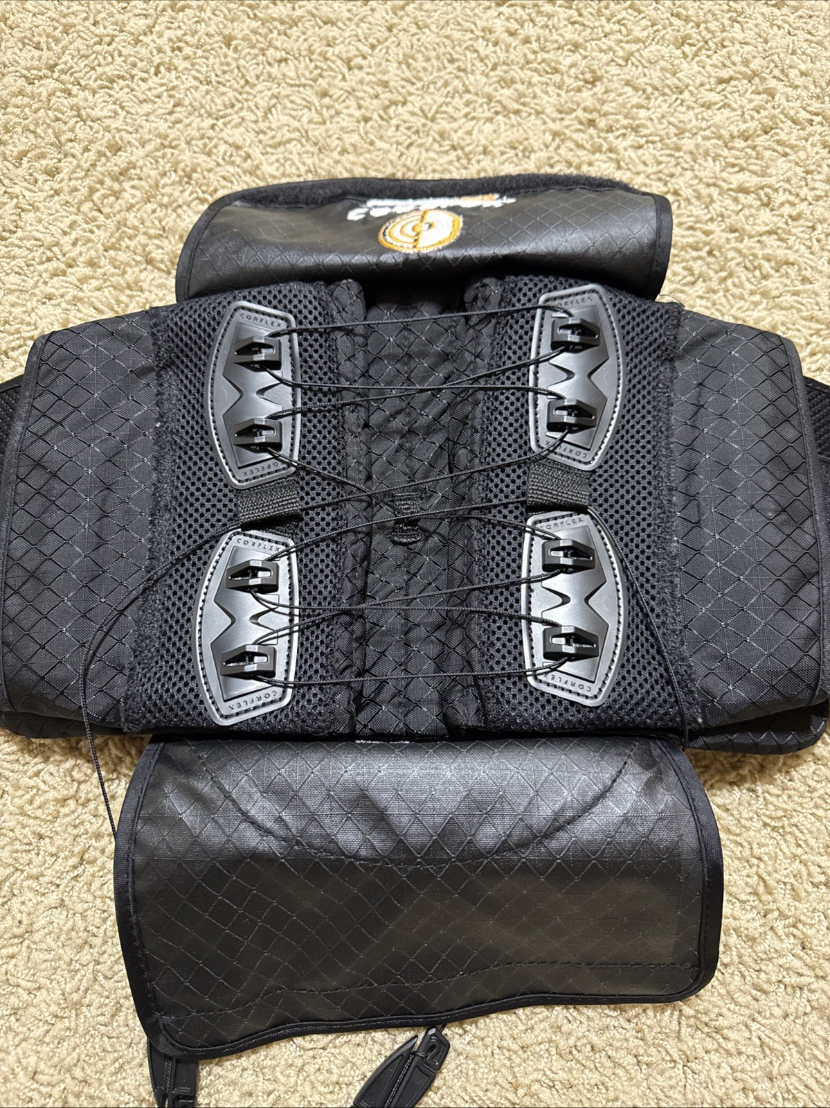 Corflex Lace Align Spine Back Brace Support SM MED Outlast Adjustable Orthopedic