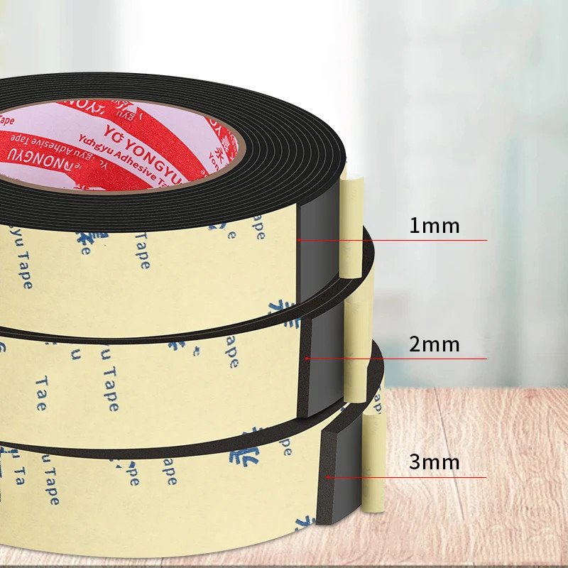 EVA Seal Foam Tape,T Weather Stripping for Door and Window,High Density Single S