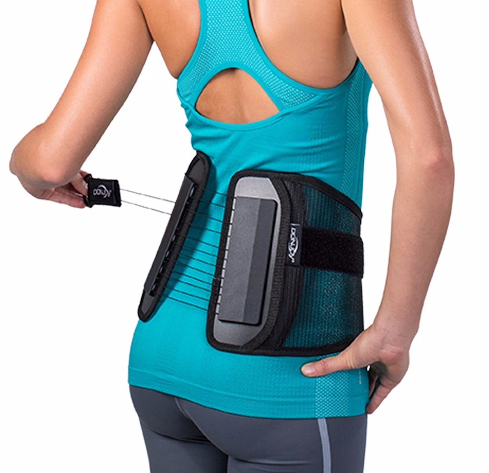 DONJOY BOA 9″ XL LO PROFILE LITE MESH LACED BACK BRACE L1-L5 40″-45″