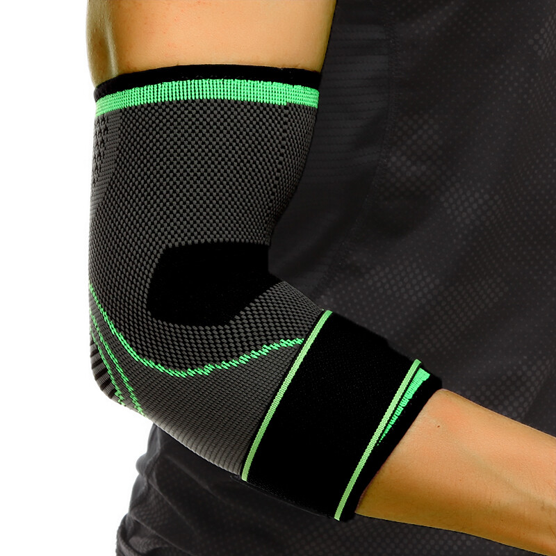 Compression Elbow Sleeve Brace Wrap Support fit Arthritis Tendonitis Pain Relief