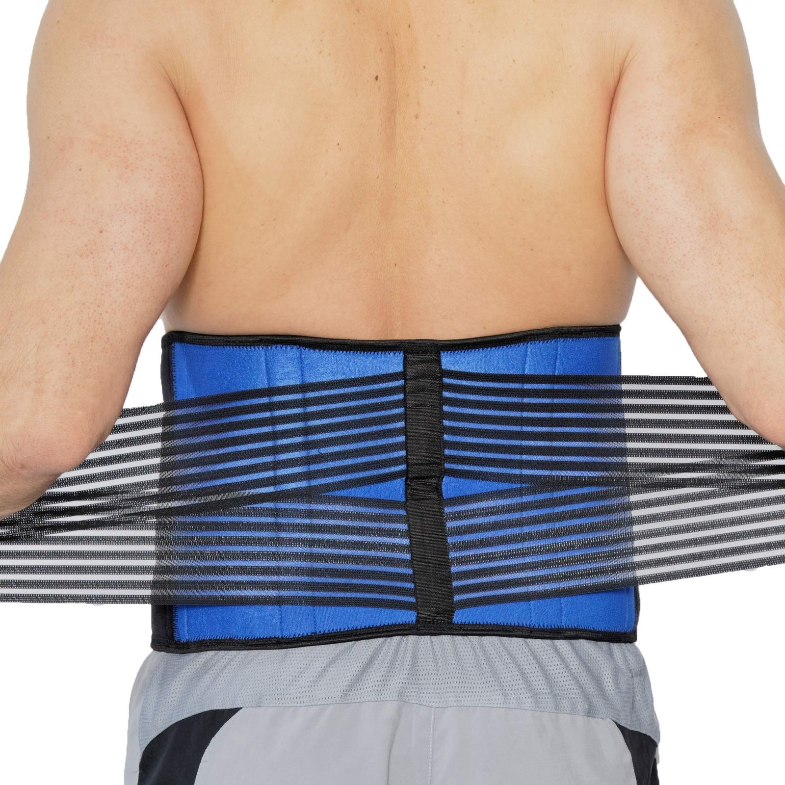 NeoTech Care Neoprene Back Brace for Men or Women – Adjustable & Breathable L…