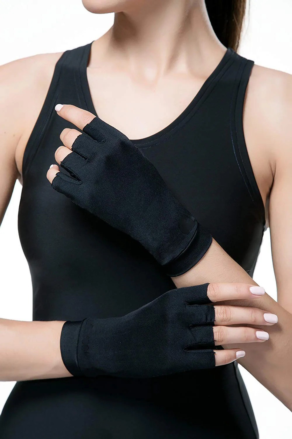 Copper Arthritis Compression Gloves Hand Support Pain Relief Joint Self Care