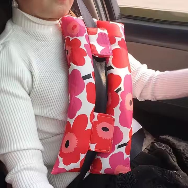 Mastectomy Pillow Post Surgery Seat Belt Pillow Cushions Pads Protector