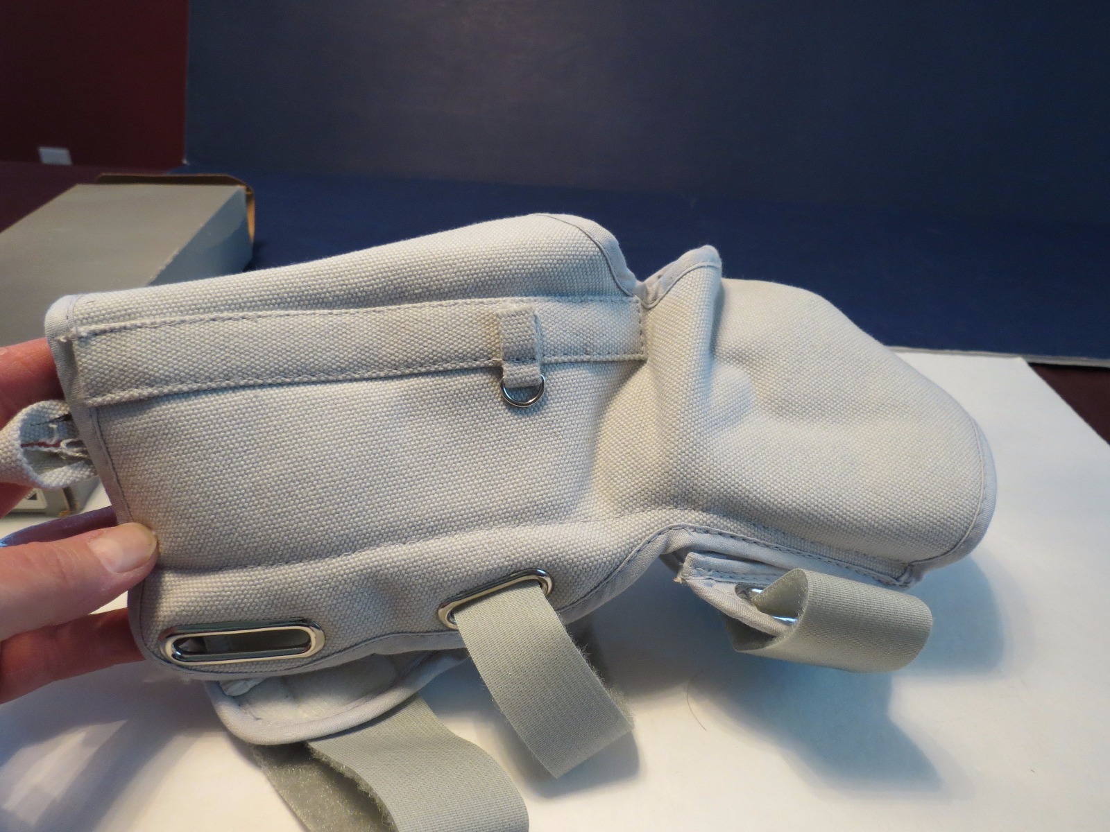 New Ankle Support canvas hook and latch system x large *