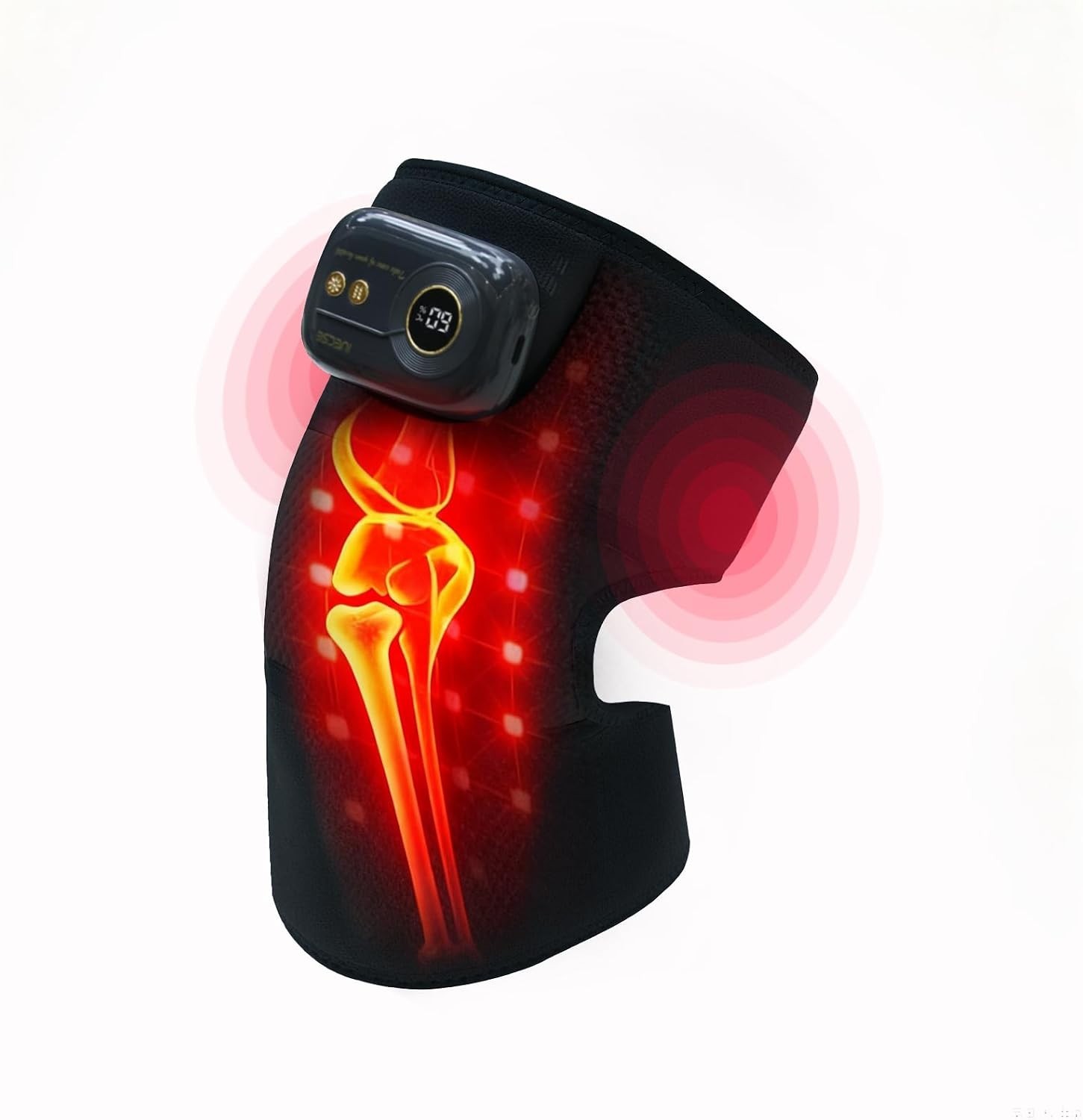 Rodillera Para Dolor Masajeador De Rodillas Hombro y Brazo Con Calor Recargables