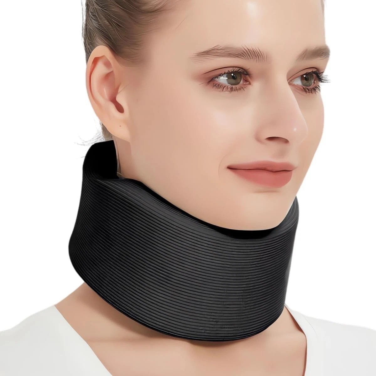 1PC Soft Foam Cervical Neck Collar Adjustable Neck Support Brace Wrap