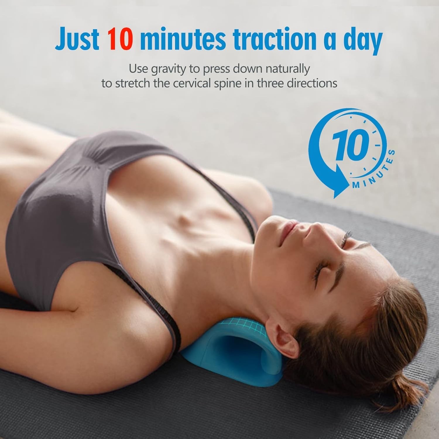 Neck Stretcher and Cervical Traction Device – Neck and Shoulder Relaxer for Neck